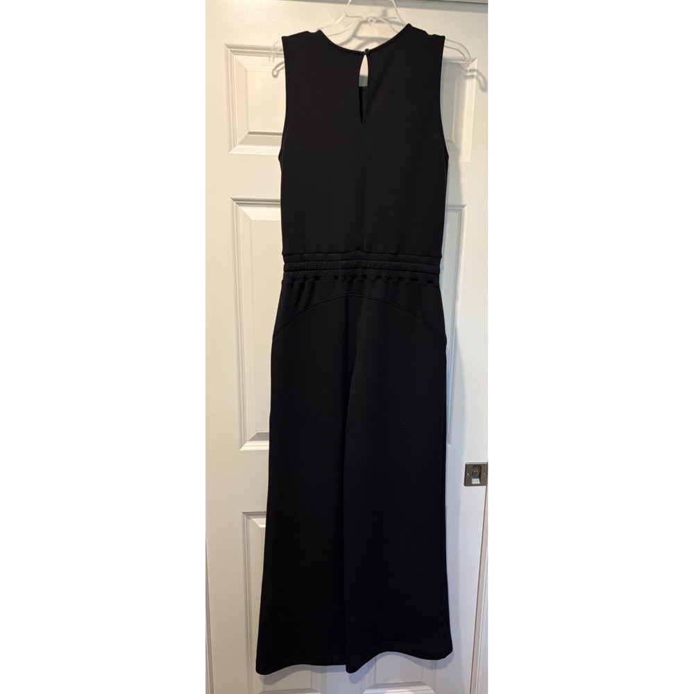 SPANX AirEssentials Sleeveless Jumpsuit Very Black Size Medium 50282R Airluxe - Picture 6 of 9